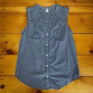 Old Navy gingham sleeveless